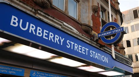 burberry street train station.